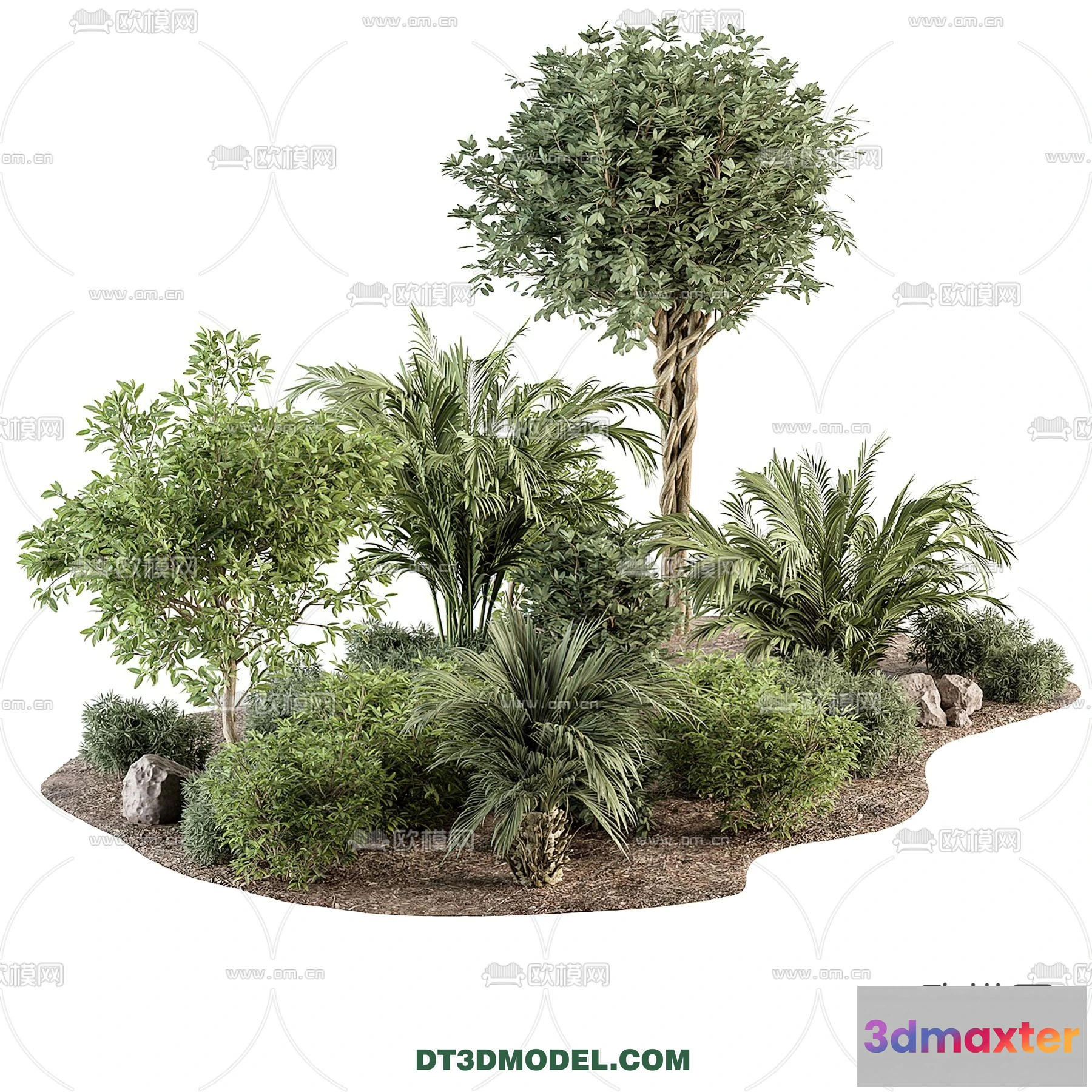 1238500 - PLANTS - BUSH - VRAY  CORONA - 3D MODEL - 374