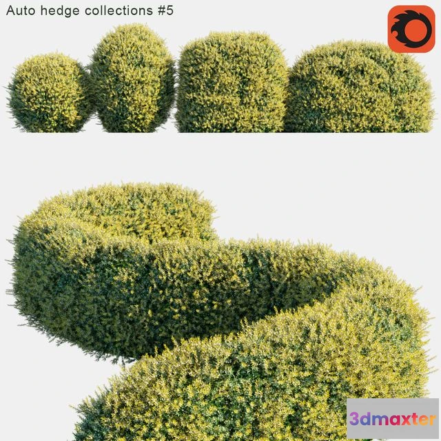1549725 - Auto hedge collections # 5 3D Max