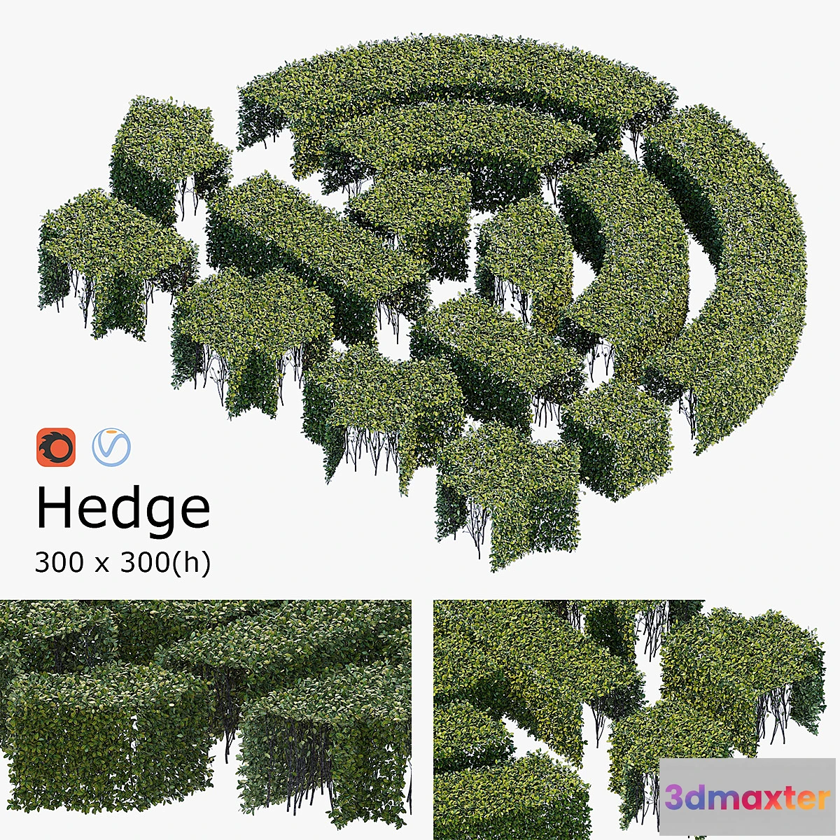 819222 - Hedge 3×3