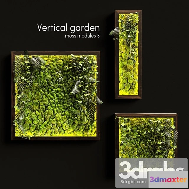 1060708 - Vertical garden. moss modules 3