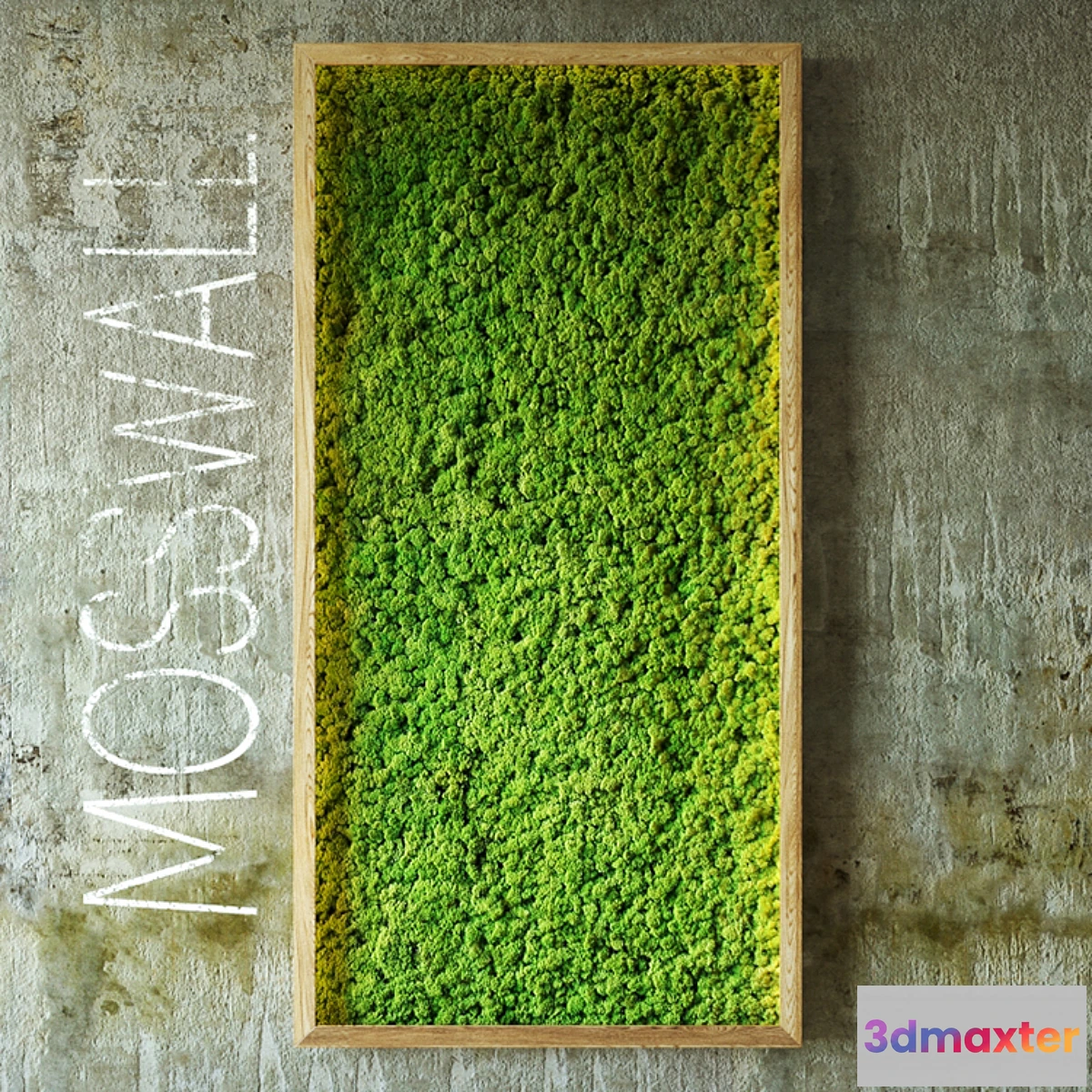 1288104 - Moss wall 3D Max