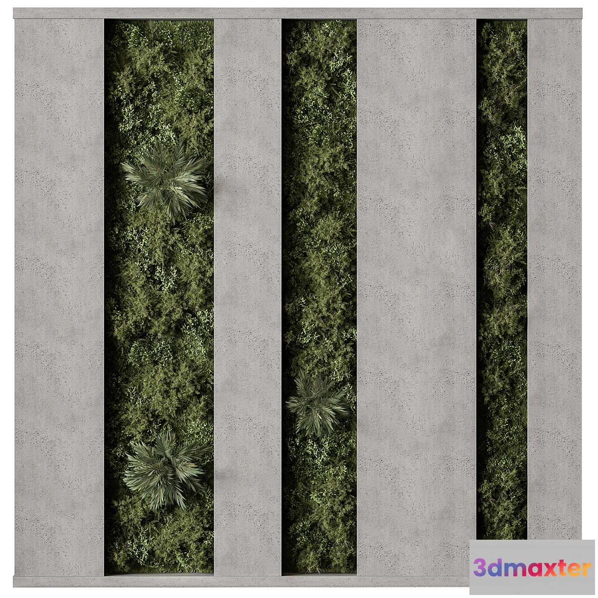 1303888 - Vertical Garden - Green Wall 98 3D Max