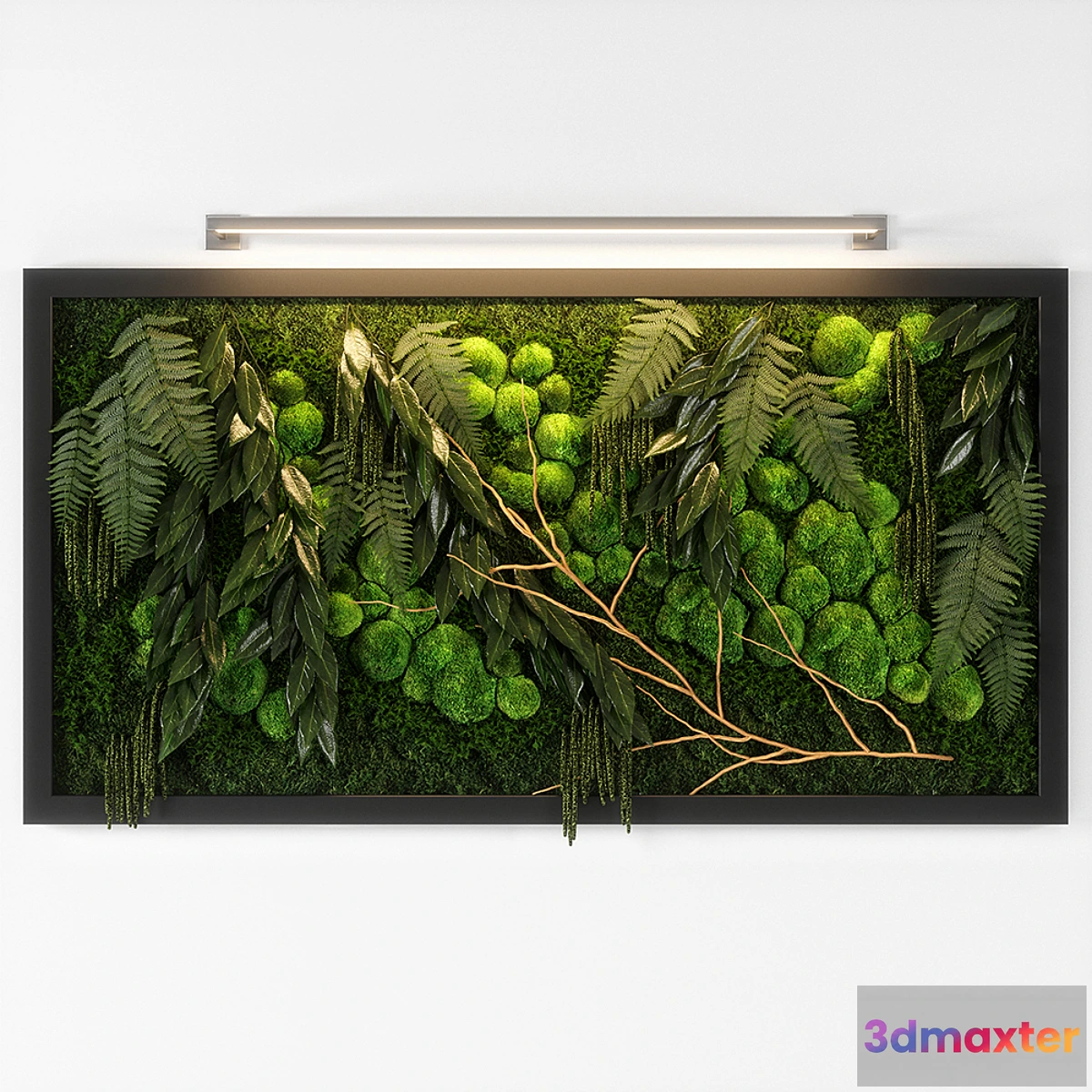 1305715 - panel green 02 3D Max