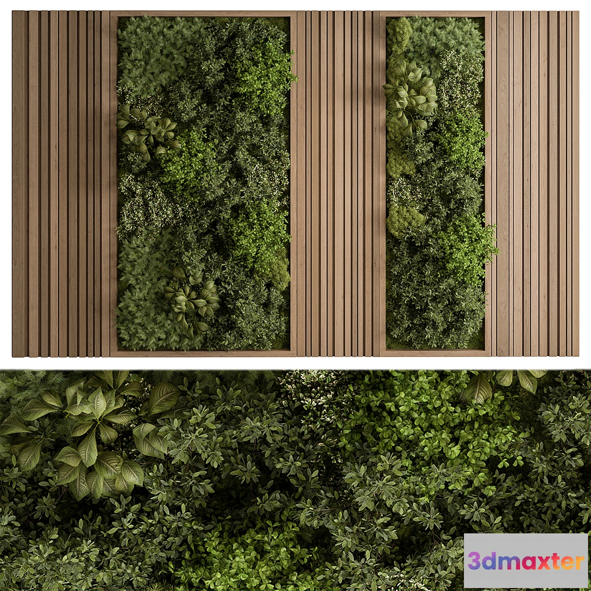 1314192 - Vertical Garden - Green Wall 74 3D Max