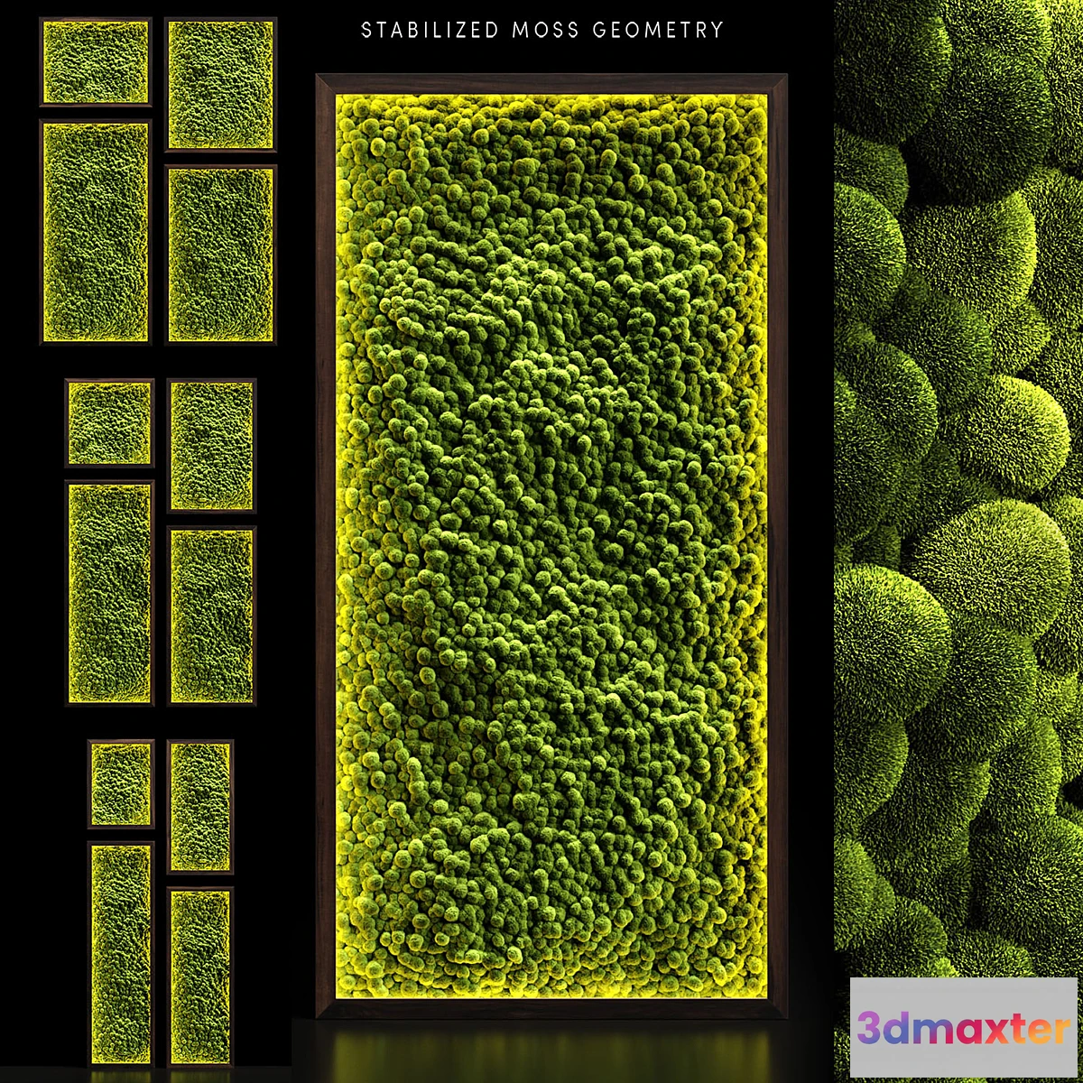 1340017 - Mosswalls 2 3D Max