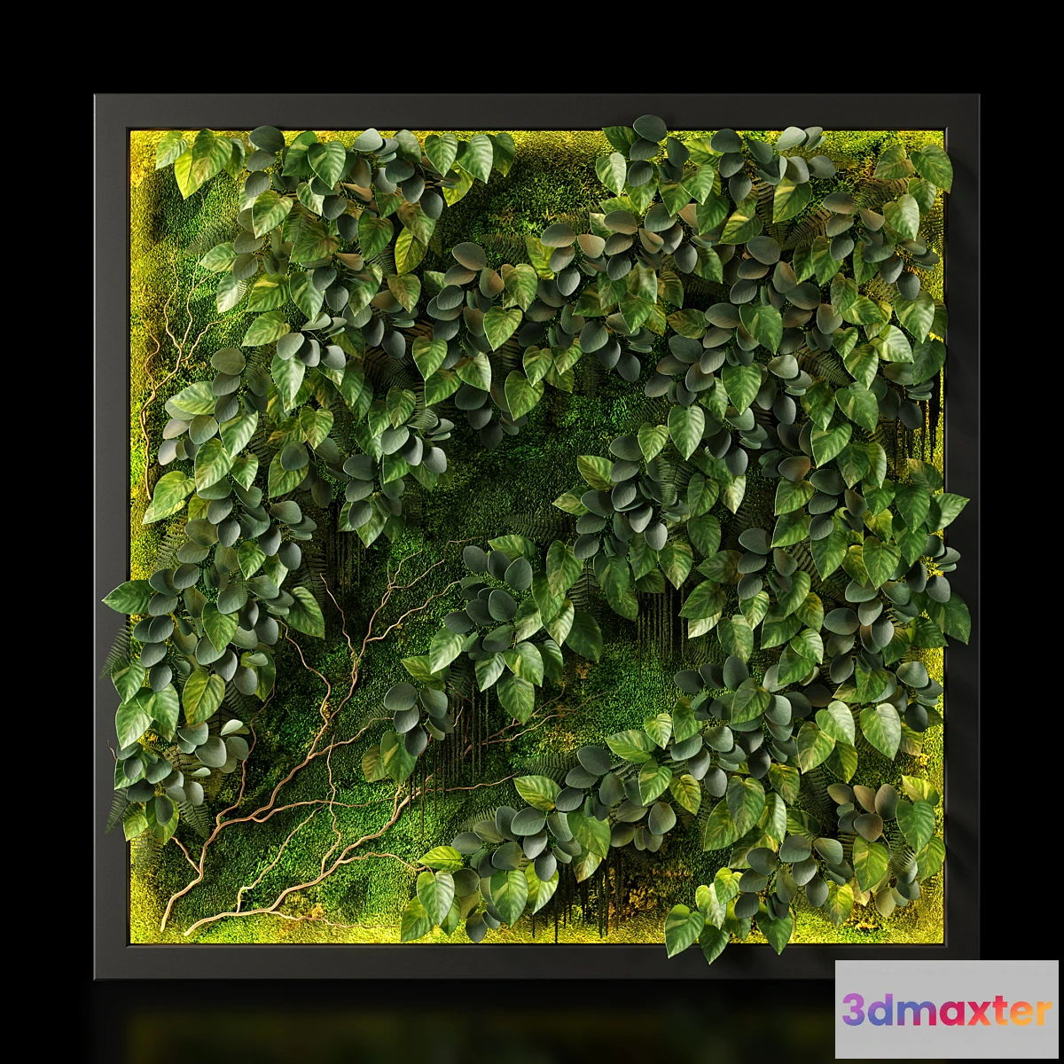 1393160 - panel green 03 3D Max