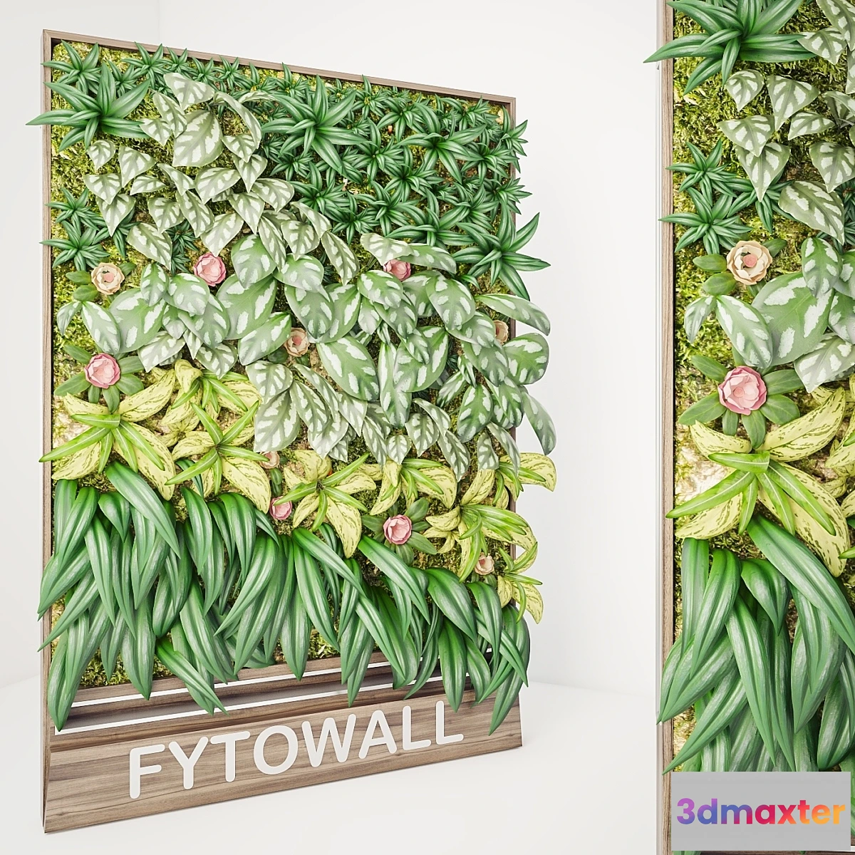 1416332 - Standing fytowall 3D Max