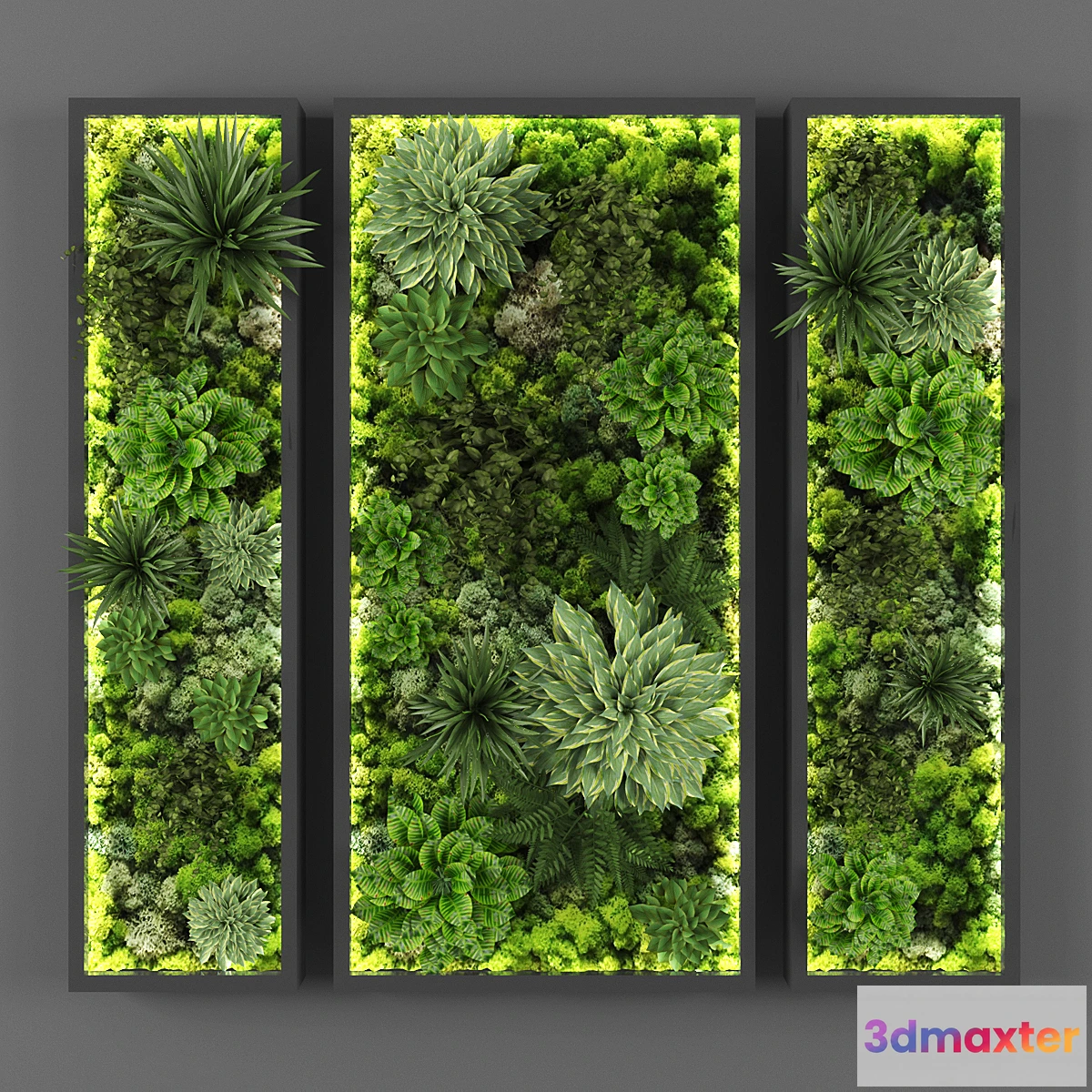 1424180 - Vertical garden 108 3D Max