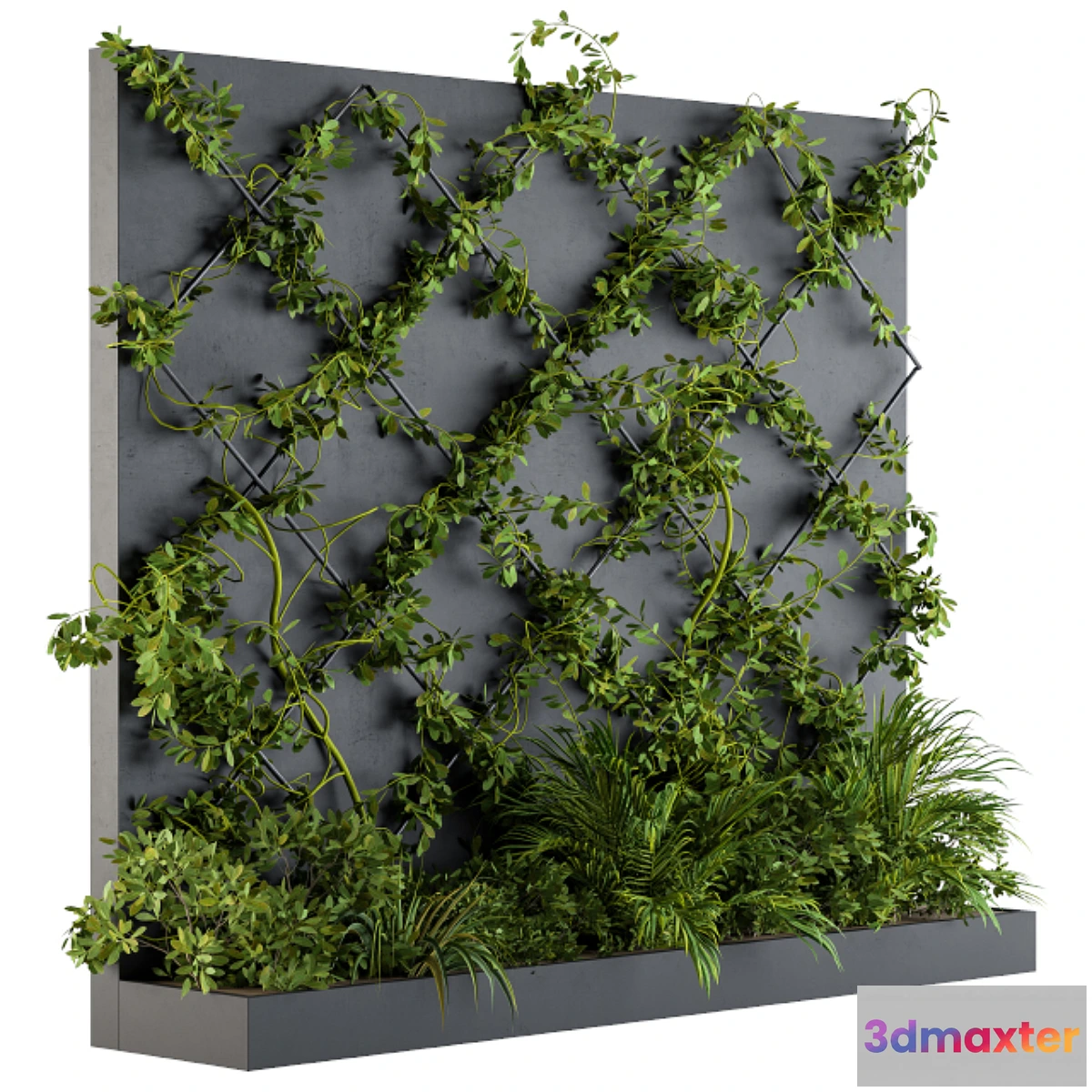 1459774 - Vertical Garden - Wall Decor 3D Max
