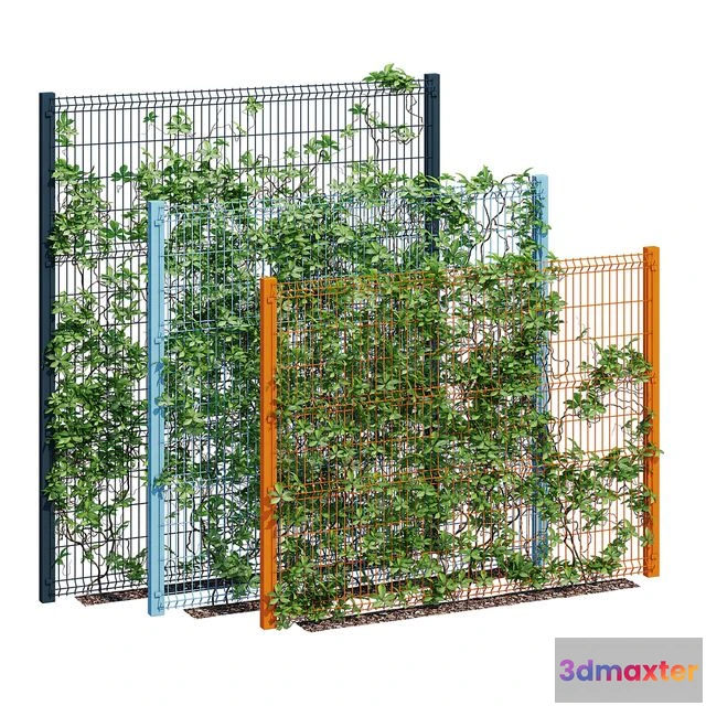 1551693 - ivy wall eight 3D Max