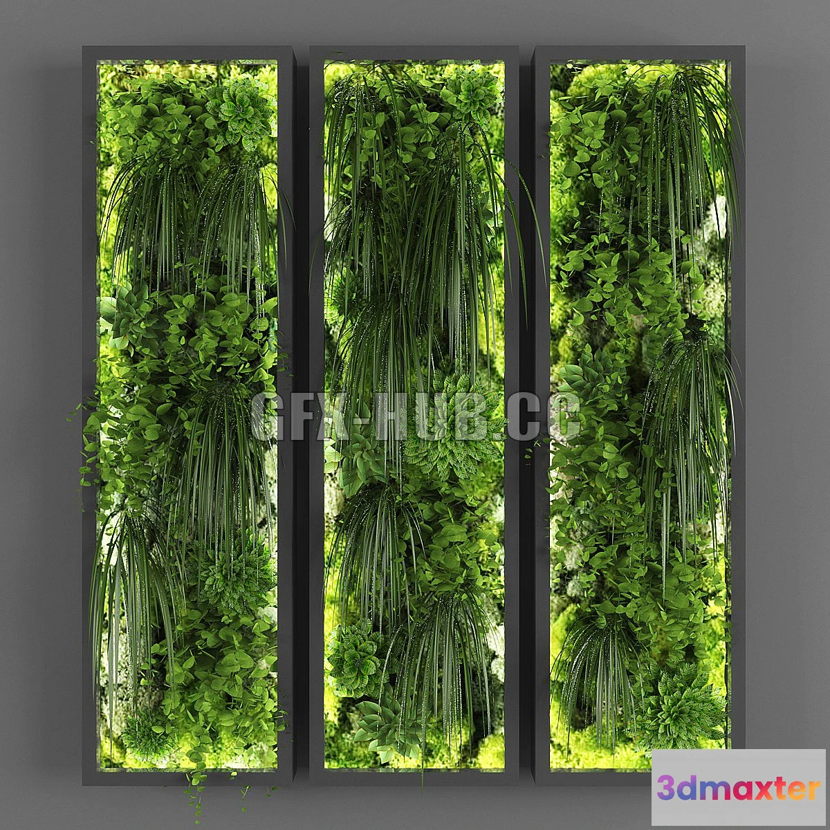 1556763 - Vertical garden 076 3D Max