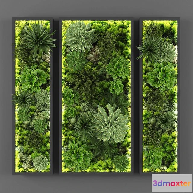 1565024 - Vertical garden 108 3D Max