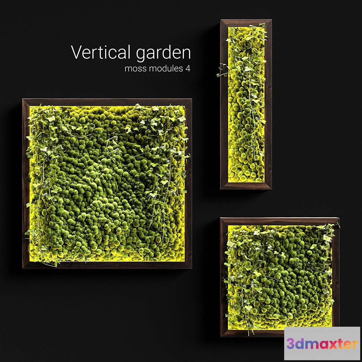 618671 - Vertical garden. Moss modules 4