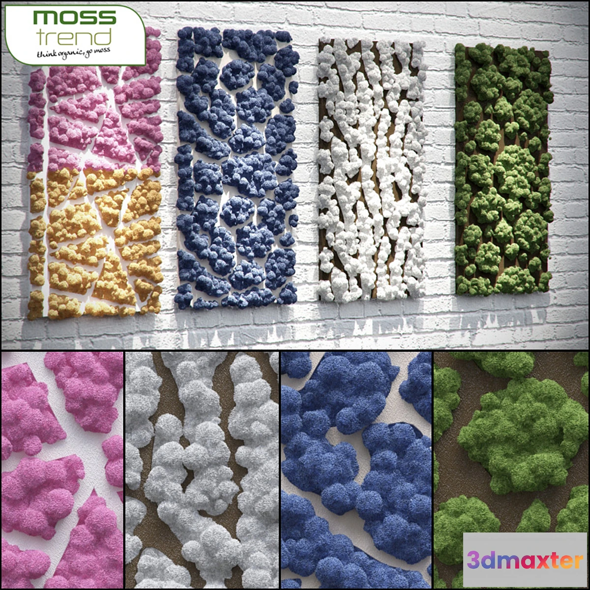 642959 - Decorative panels of MOSS Trend