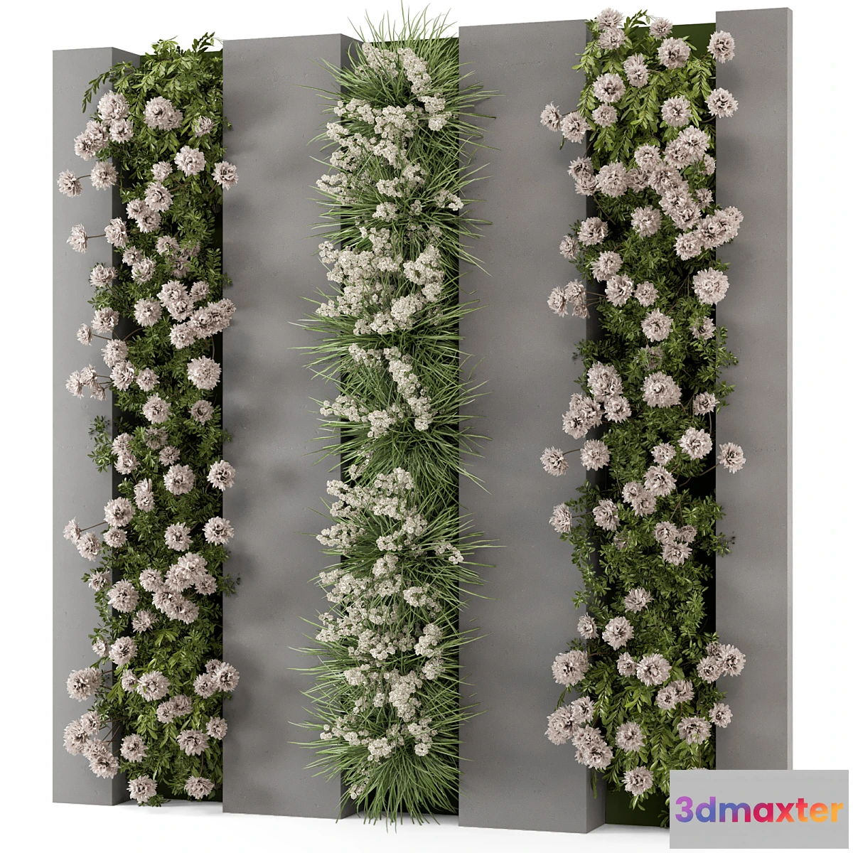 675953 - Outdoor Wall Vertical Garden Set - Set 1082