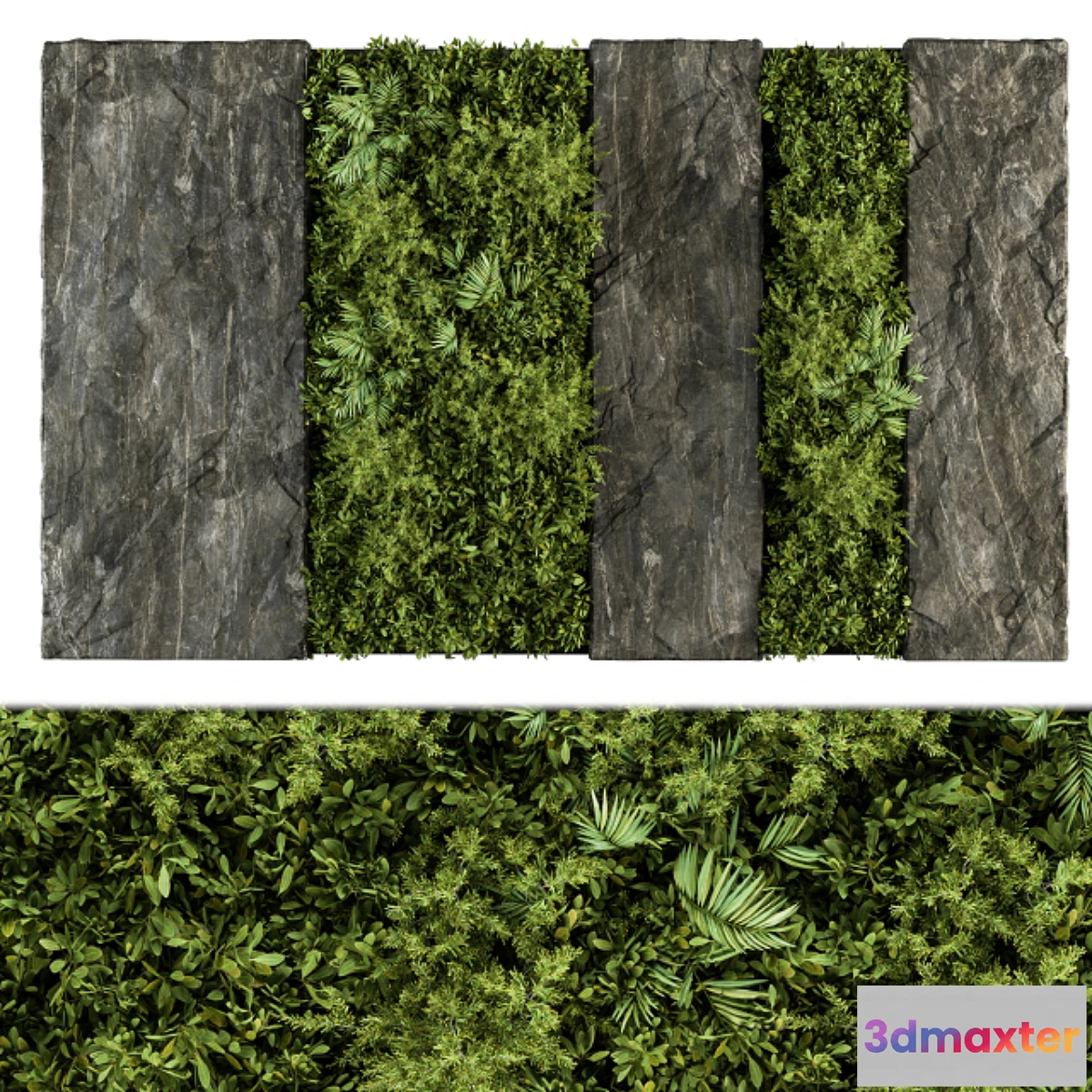 688564 - Vertical Garden Wood Frame - Wall Decor 26 - No.2