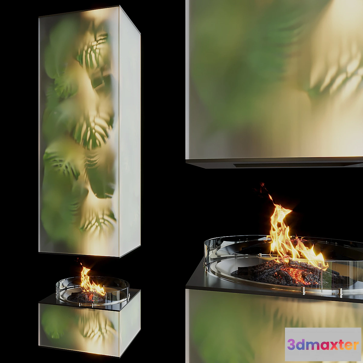 688598 - Fito fireplace Greenbox - Vargov Design