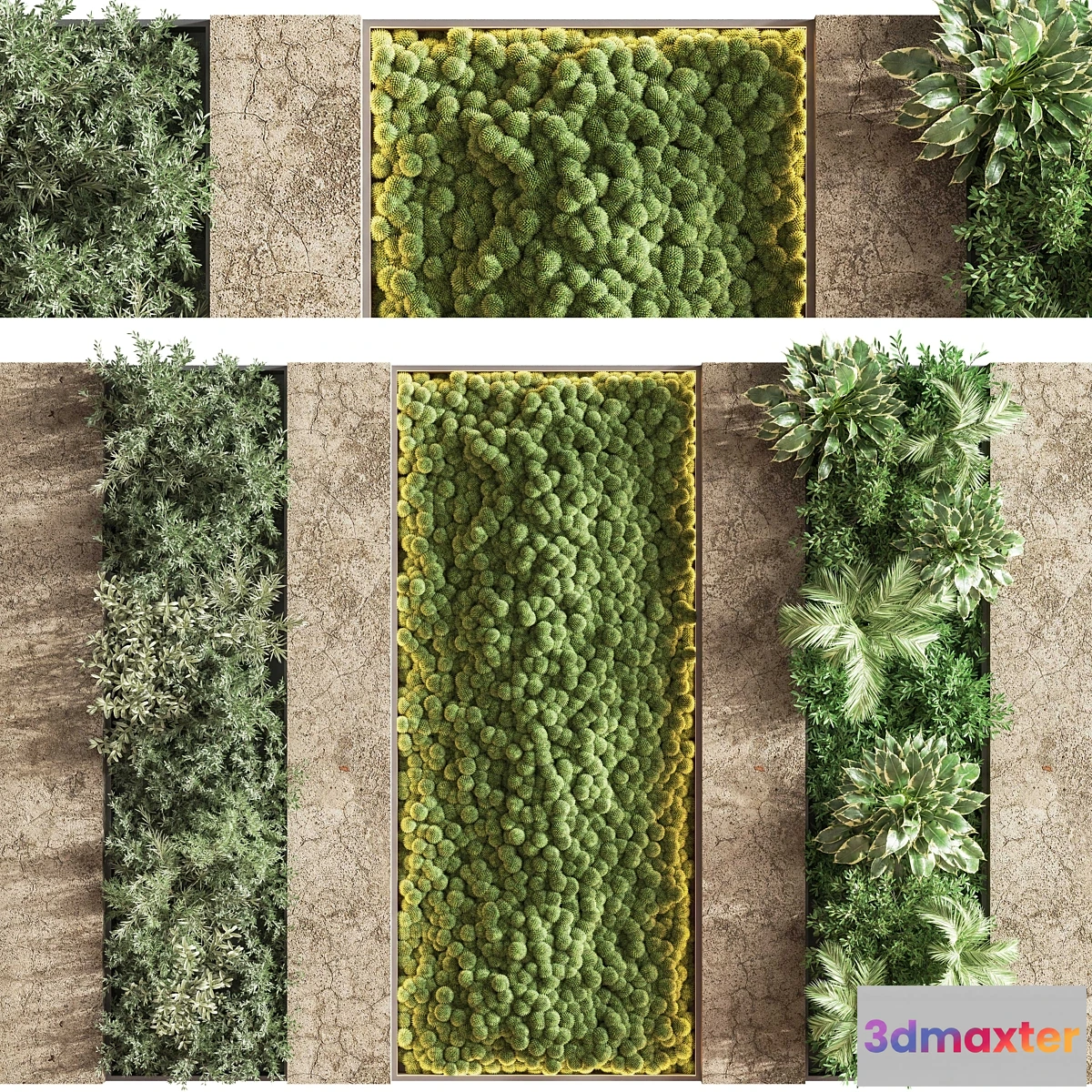 748787 - Concrete and Vertical Garden 02 - No.2