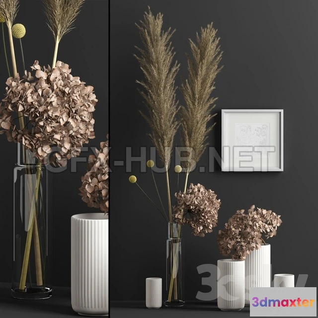 1078488 - Decor with dry flowers - 212045
