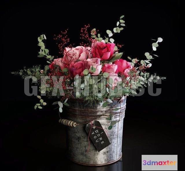 1083120 - I ADORE YOU FLOWERS - 216677
