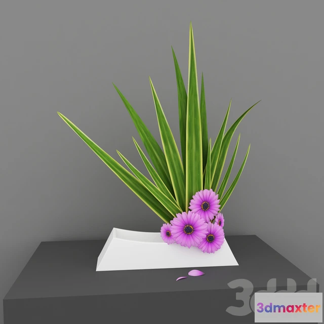 1091656 - simple ikebana flower arrangement - 225213