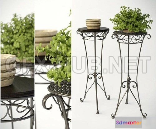 1092518 - Stand for flowers 3d Model - 226075