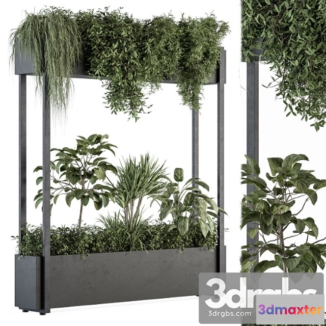 1062016 - Indoor plant set 258 - plant box stand
