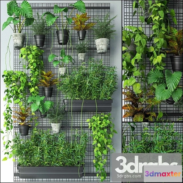 1062314 - Jc wall grid plant pot 4