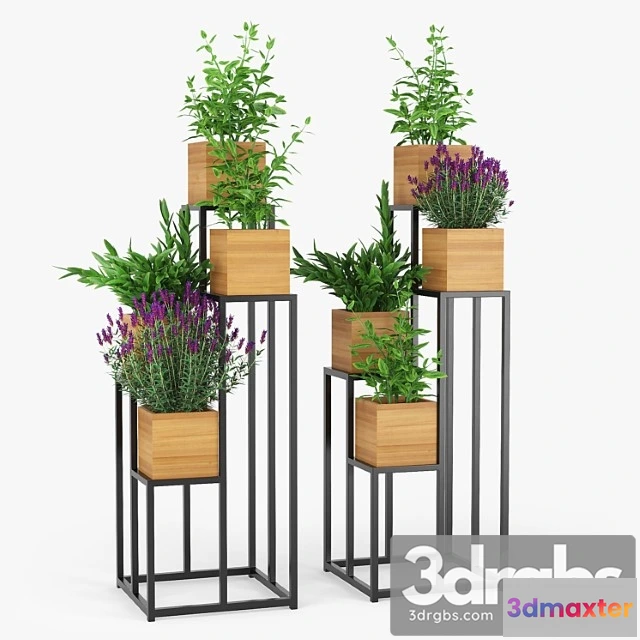 1062982 - Quadrant plant stand
