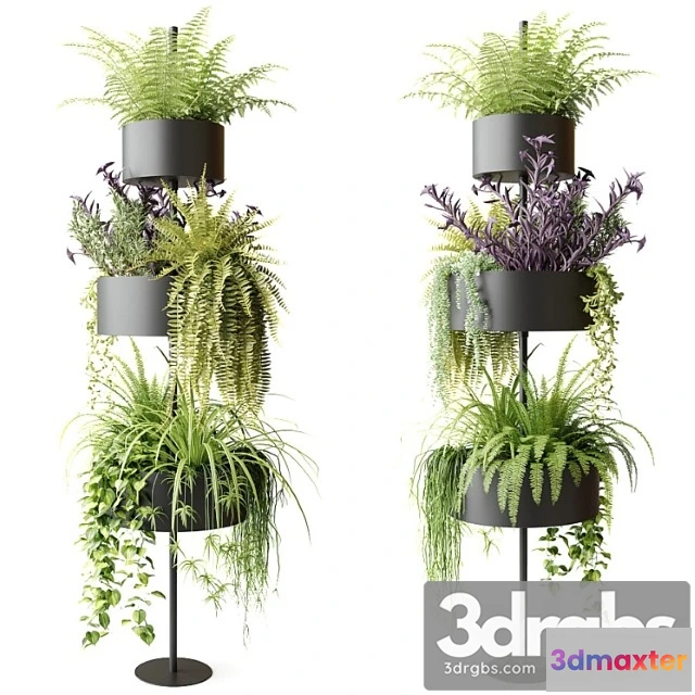 1063074 - Vertical column planter for greenery søyle