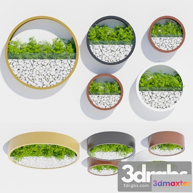 1063086 - Wall planters one