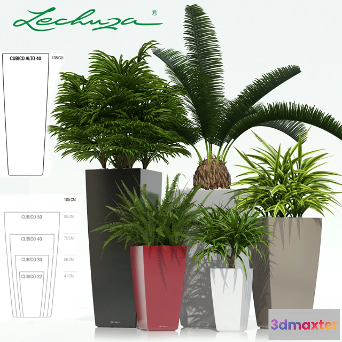 1288068 - Lechuza CUBICO 3D Max