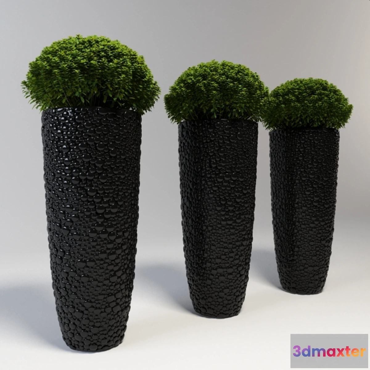 1291441 - A large vase with a plant 3D Max