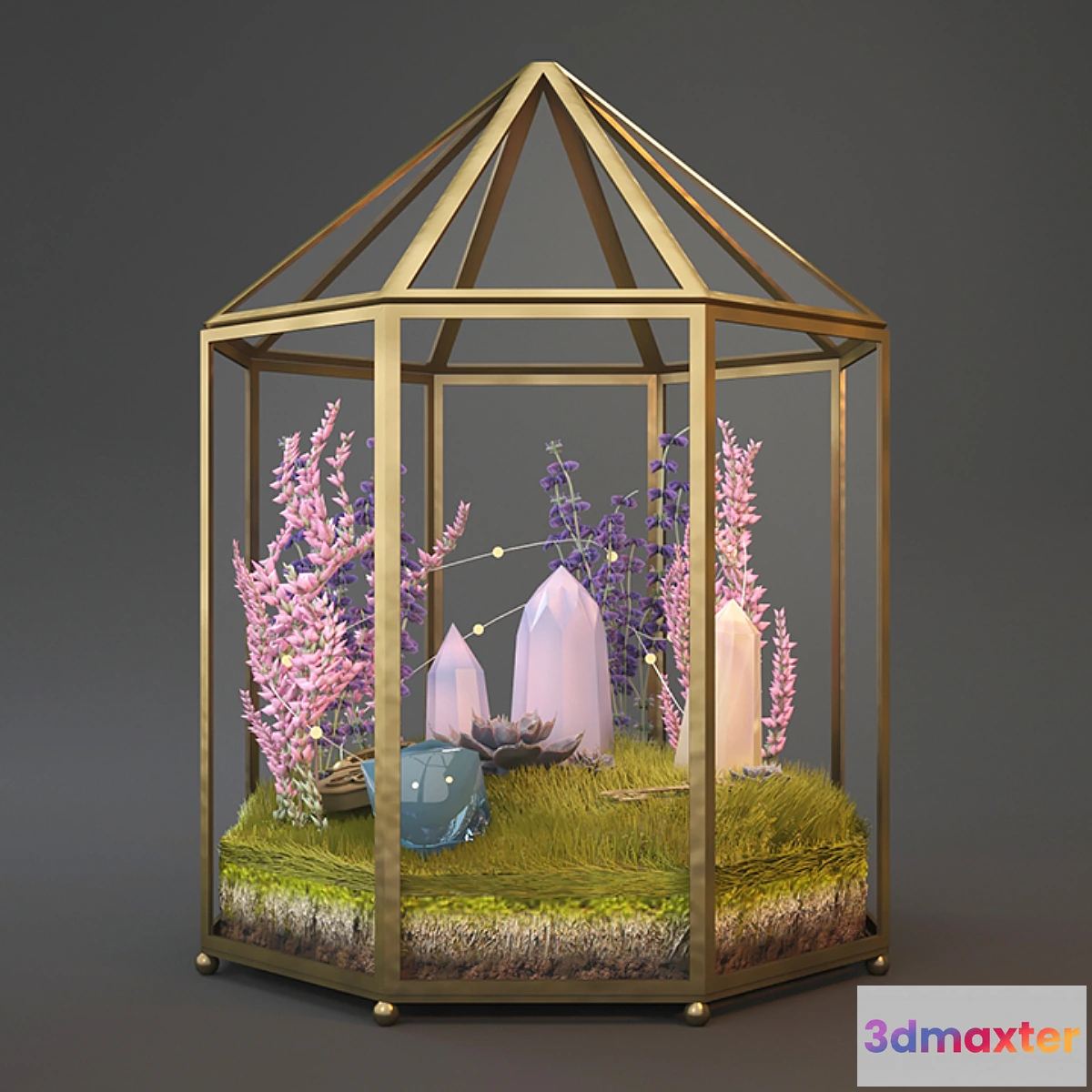 1295240 - Magic Florarium FOR THE CONTEST 3D Max