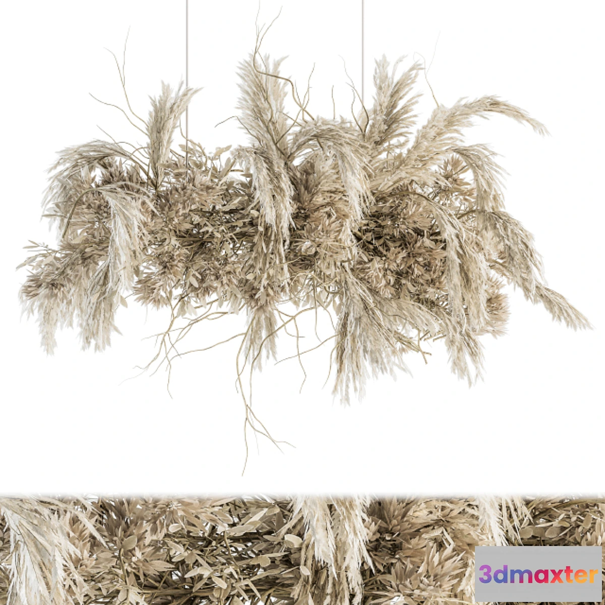 1326294 - indoor Plant Set 121 - Dried Plant Hanging 3D Max
