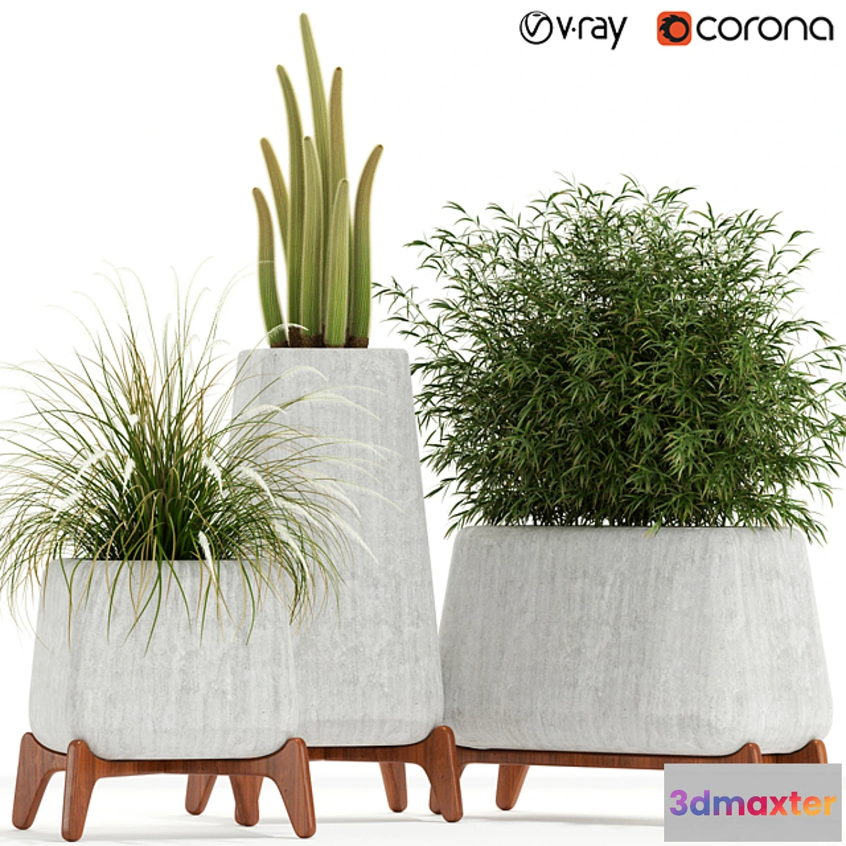 1337429 - Plants collection 128 indigenus terra 3D Max