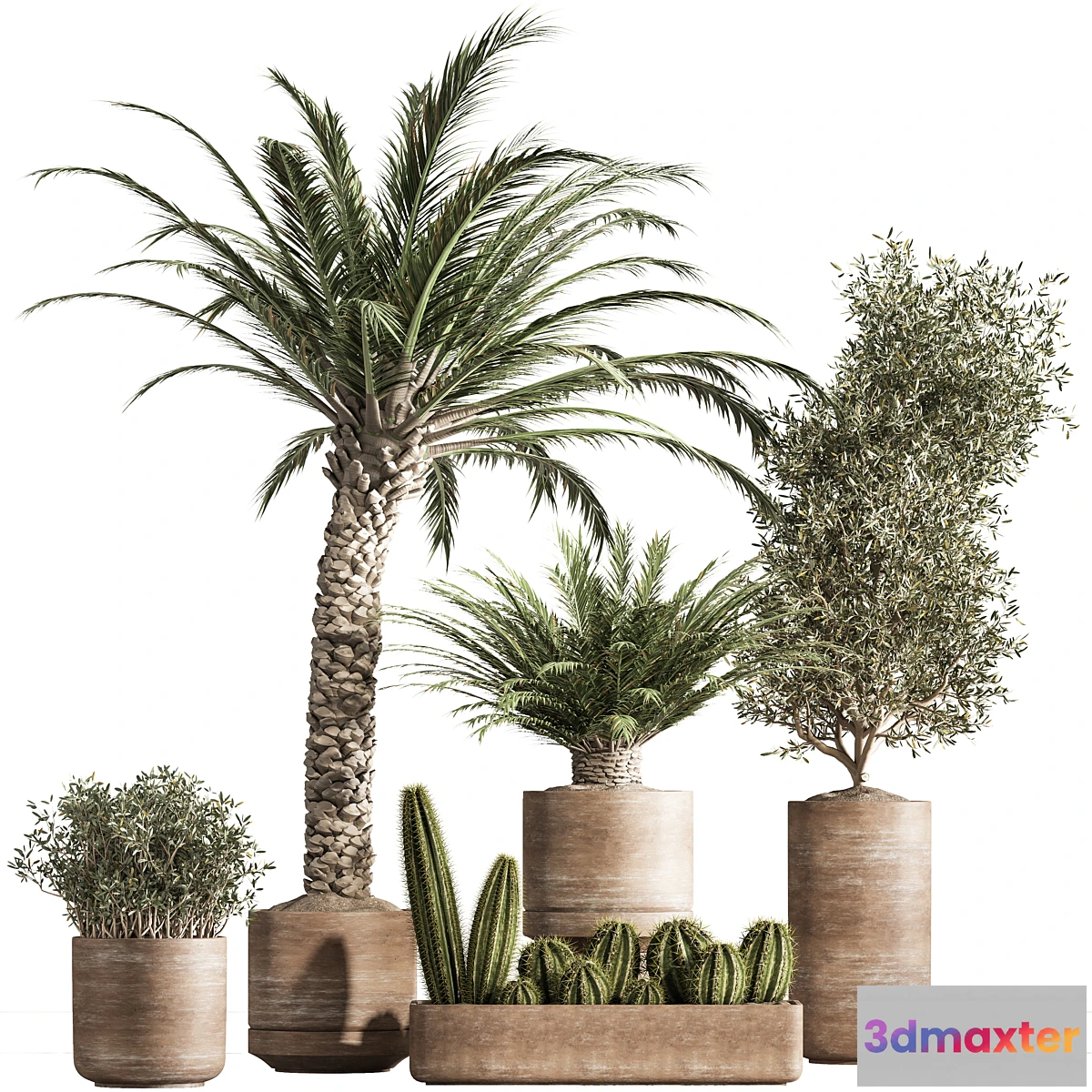 1358095 - indoor plant set 41 - No.2 3D Max