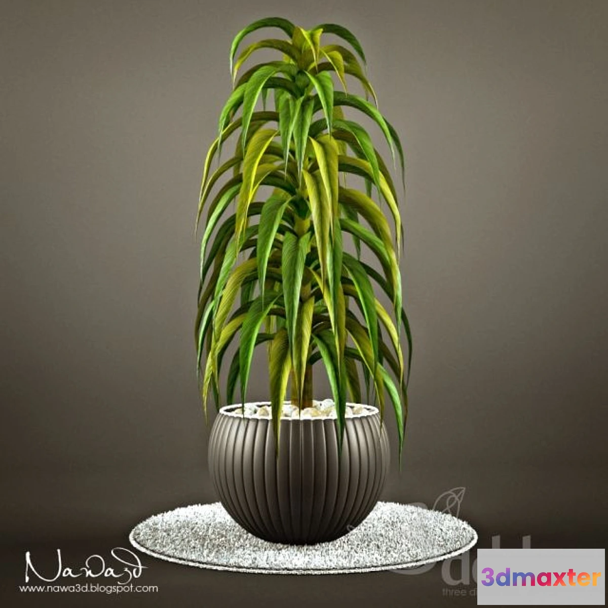 1393654 - Pot Plant 1 3D Max