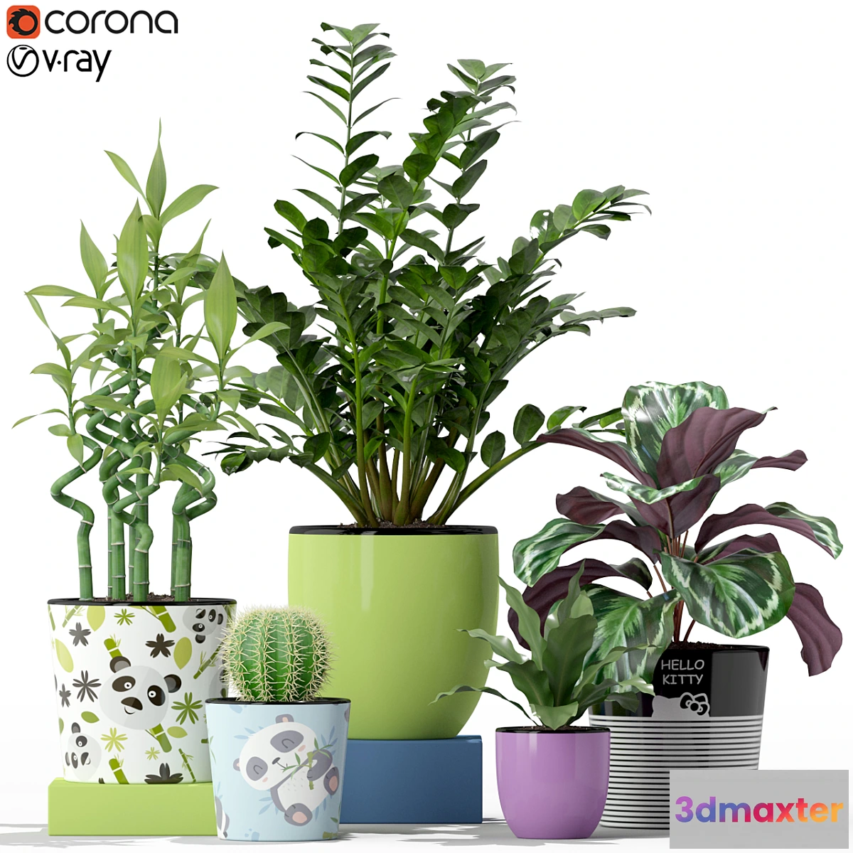 1421916 - Plants collection 231 3D Max