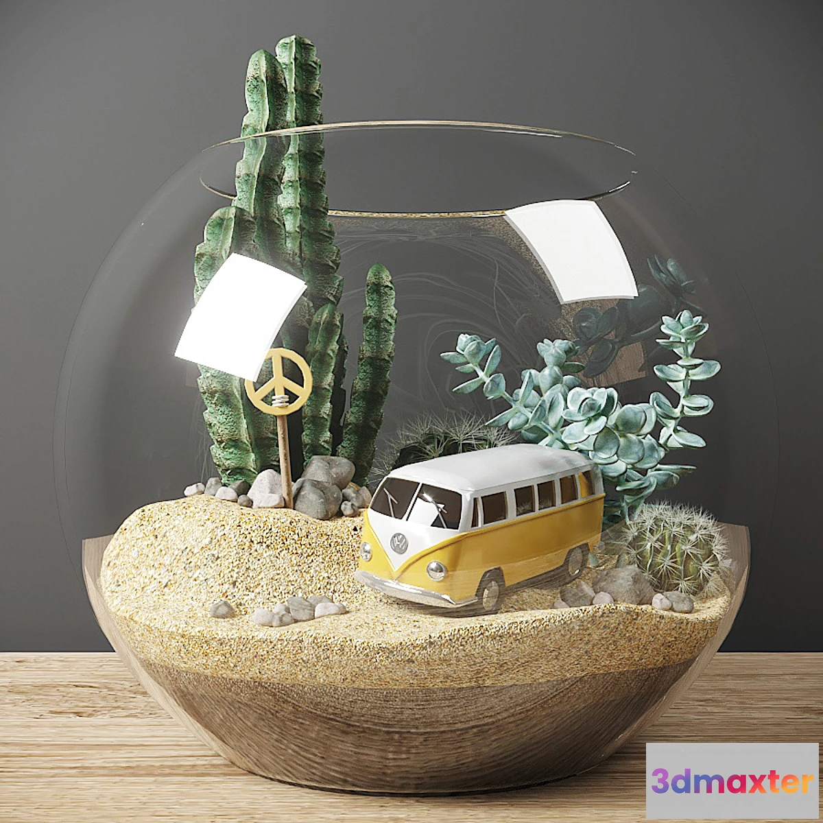 1432468 - Florarium mini 3D Max