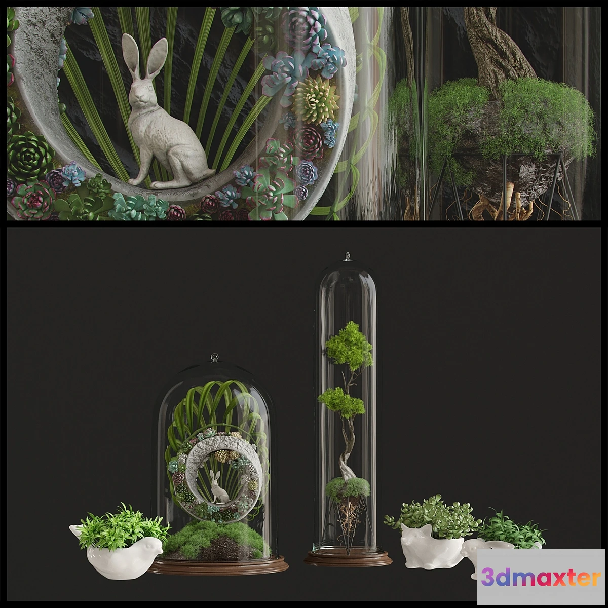 1441560 - Florarium 3D Max