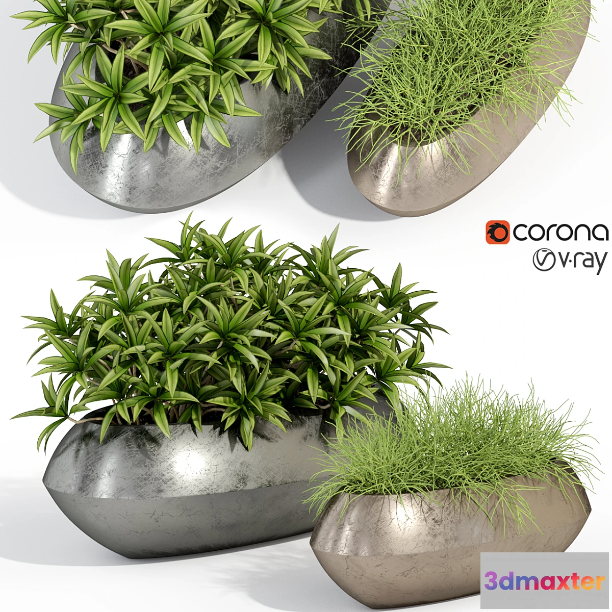 1459234 - Plants collection 279 Fleurami ROYAL 3D Max