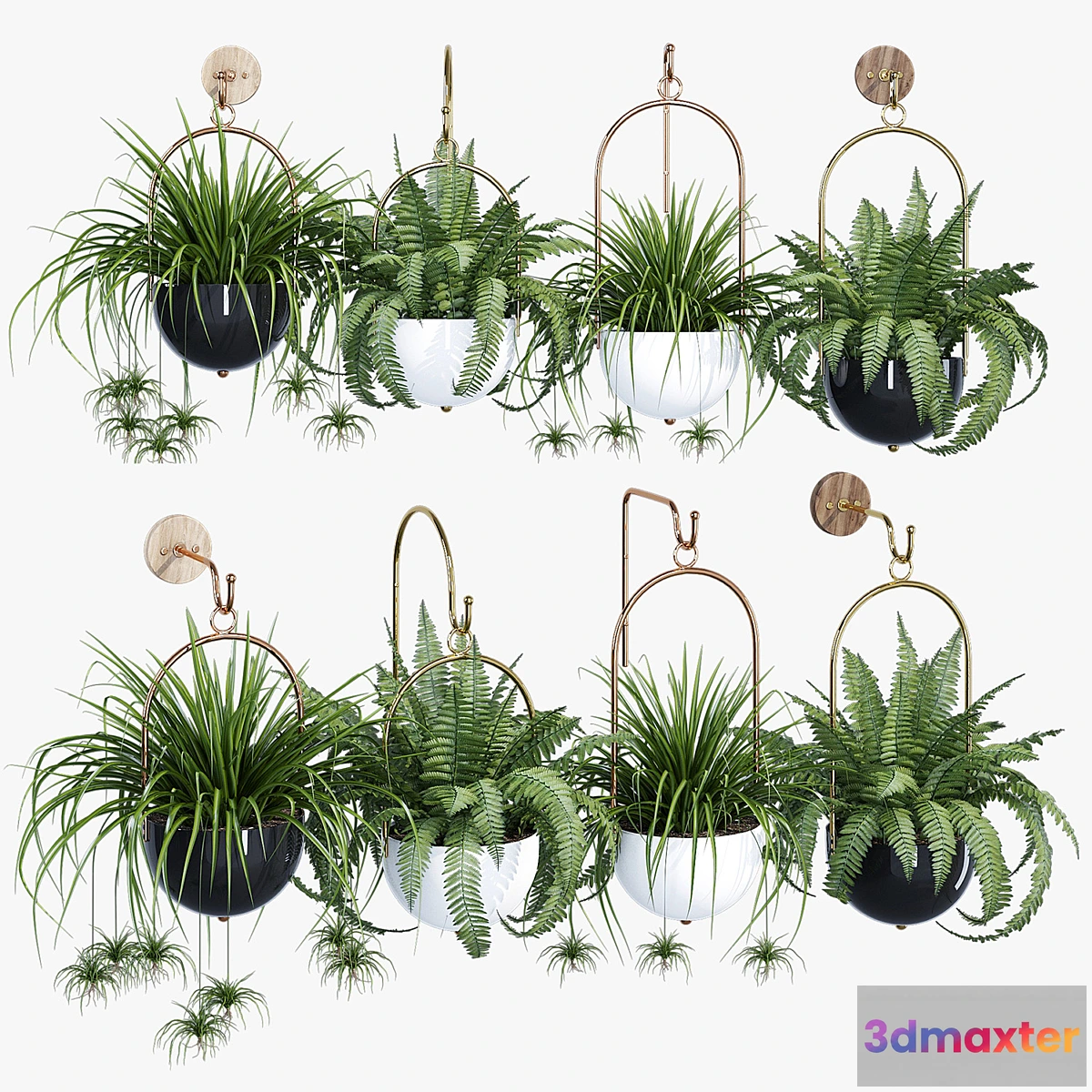 1463954 - Boho hanging planter 3D Max