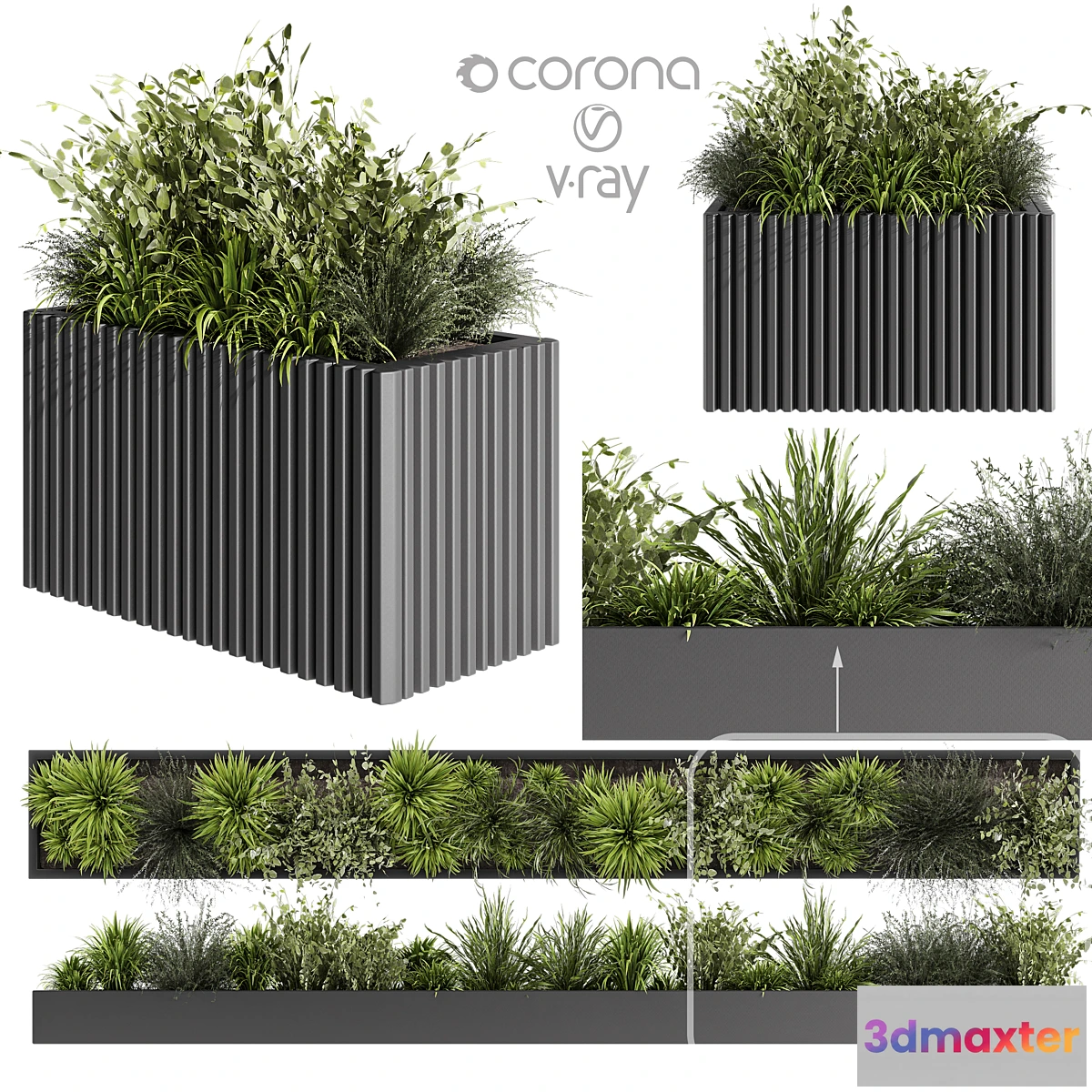 1478528 - flower box01 3D Max