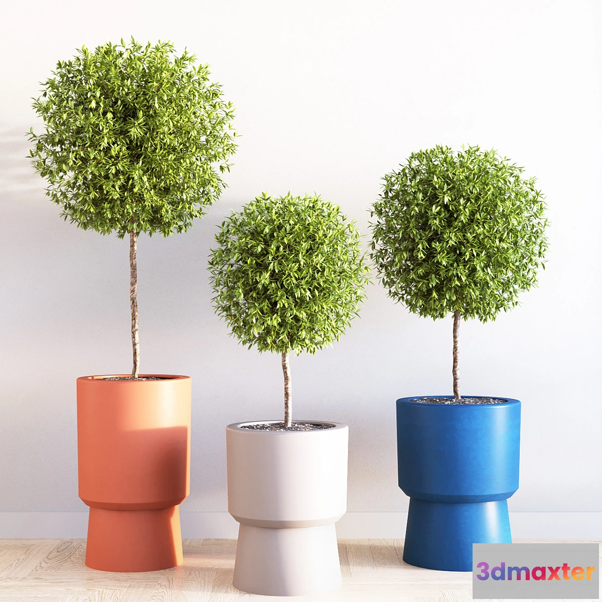 714352 - Bishop pedestal planters - No.2