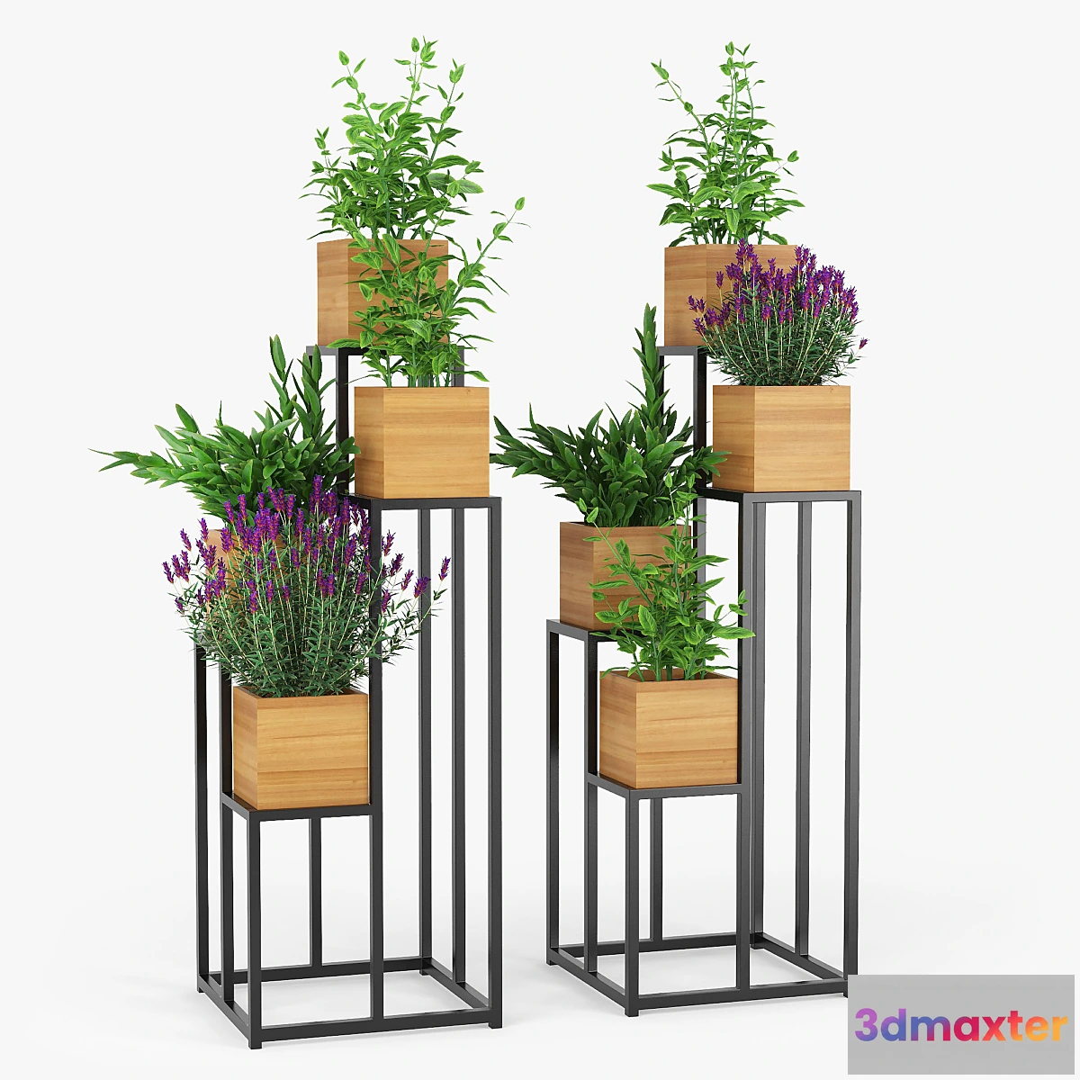 845567 - Quadrant plant stand - No.3
