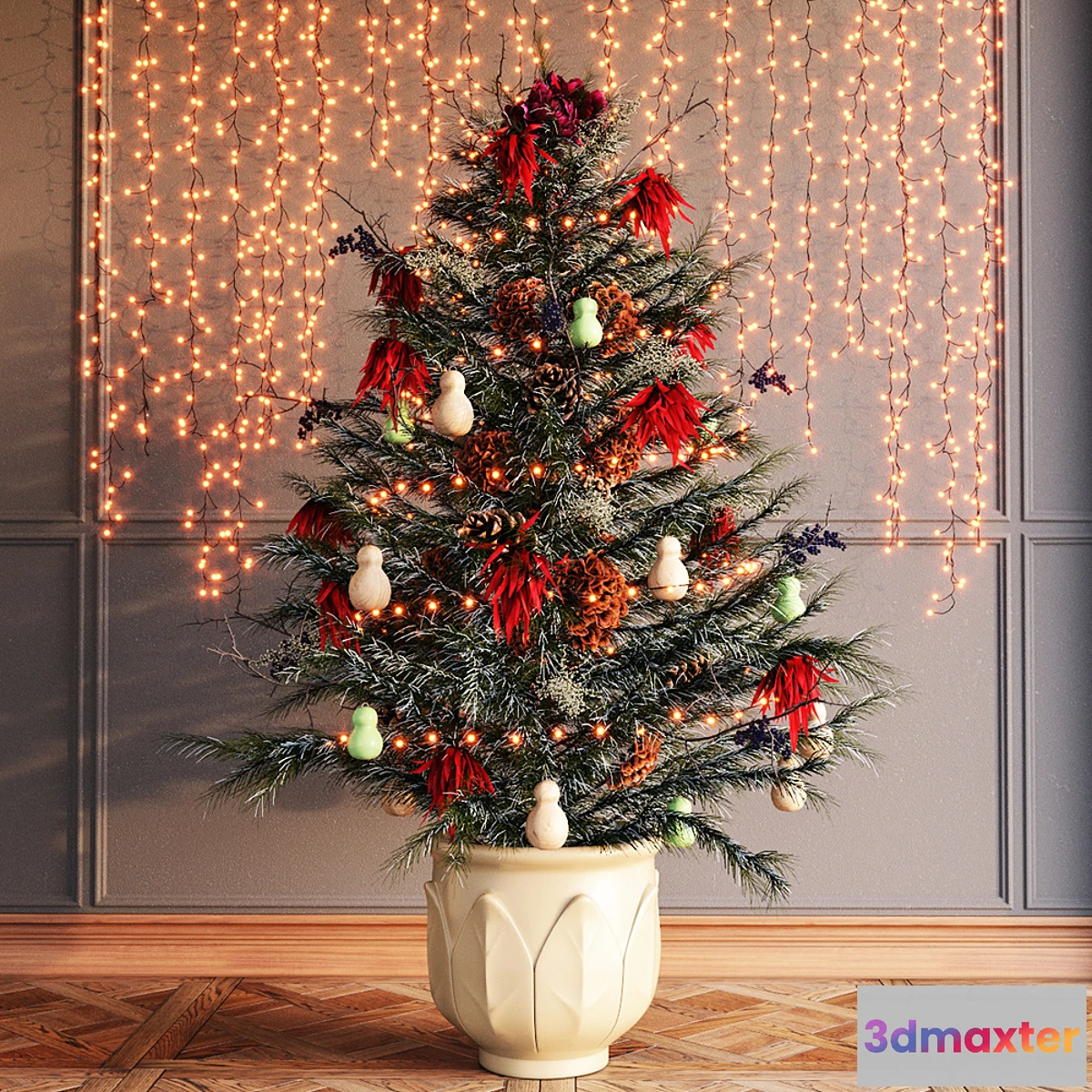 899298 - Festive Christmas Tree - No.2