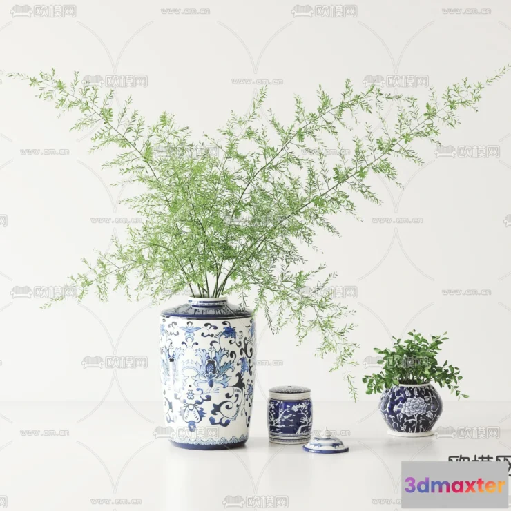 1109300 - Plants and Flower - 3D Modesl - 0329