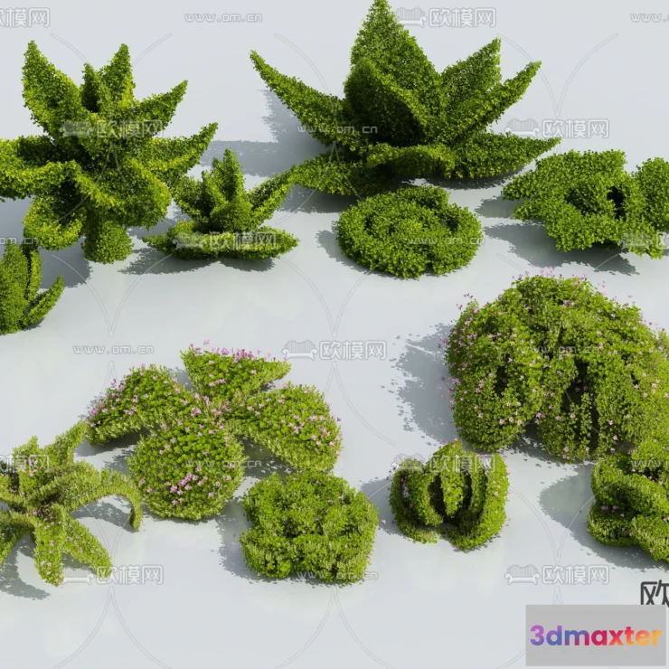 1109378 - Plants and Flower - 3D Modesl - 0368