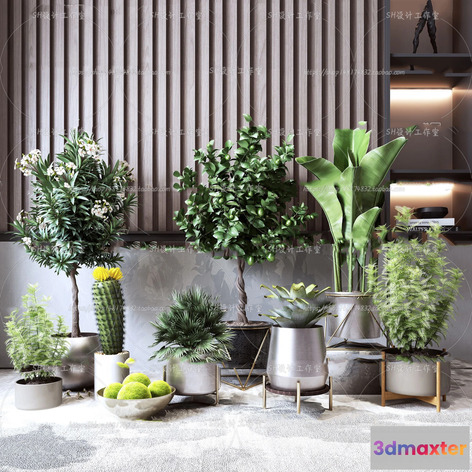 1133486 - Plants and Flowers - 3Ds Models - 0002